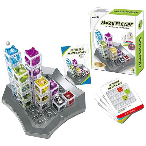 Maze Escape Gioco Di Abilità E Intelligenza 3d. 60 Livelli In 4 Categorie Da Principiante A Esperto. - Foto 1