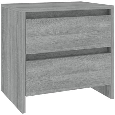Lusso Casadino -  Comodini 2 Pz Grigio Sonoma 45x34,5x44,5 Cm In Truciolato - Foto 2