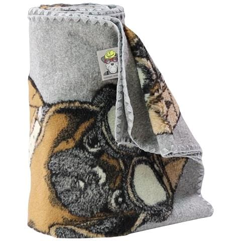 Plaid Per Cani E Gatti - Lana E Cashmere - Coperta Morbida E Lavabile 150x100 Cm - Elegante E Resistente - Made In Italy (dog 50 Cm) - Foto 1