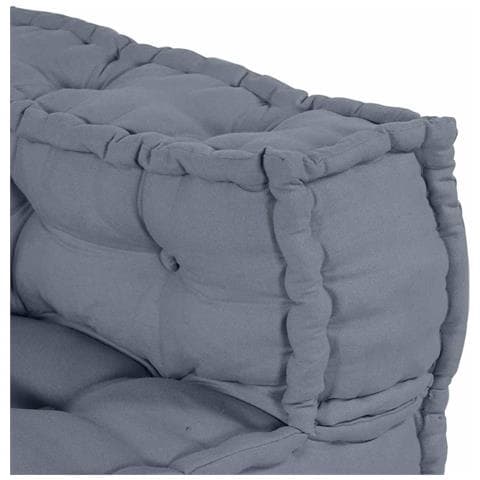Cuscino Grigio 70 x 70 x 54 cm Poliestere - Foto 9