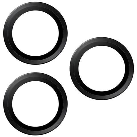 Protezione Obiettivo Iphone 17 Pro / 17 Pro Max Hoops Antiurto E Antigraffio, Nero Trasparente - Foto 4