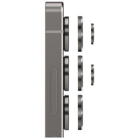 Vetro Temperato Per Fotocamera Per Galaxy S25 Ultra Telaio In Alluminio Antiurto, Verde Pallido - Foto 2