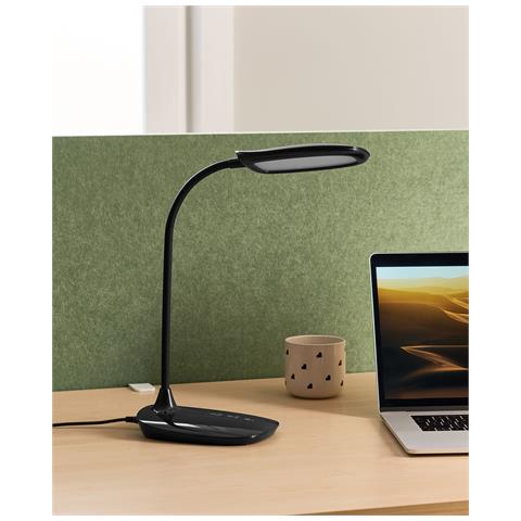 Lampada Da Scrivania A Led Hydra Con Dimmer Nero - Foto 1
