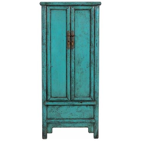 Armadio In Legno Blu 60x35x140h Cm - Foto 2