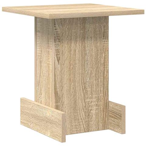 Tavolino Rovere Sonoma 35,5 x 35 x 40 cm Legno multistrato - Foto 1