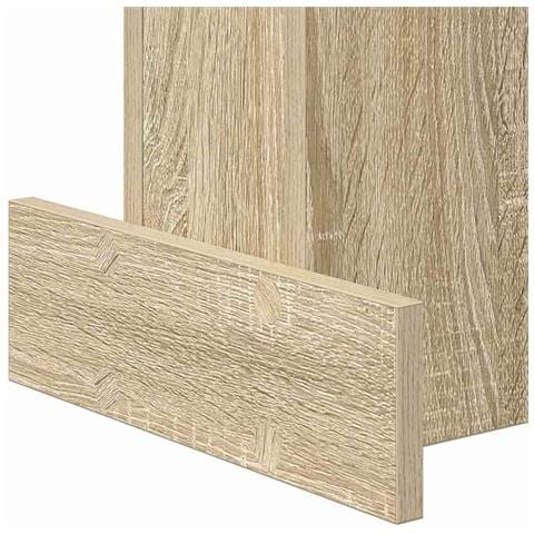 Tavolino Rovere Sonoma 35,5 x 35 x 40 cm Legno multistrato - Foto 9