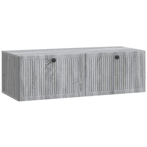 Mobile Porta TV da Muro Grigio Sonoma 98 x 41 x 30 cm - Foto 1