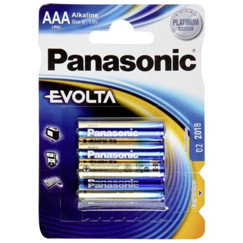 IBT-PLR03-EB4 - Blister 4 Batterie Mini Stilo AAA Alcaline LR03 Evolta - Foto 3