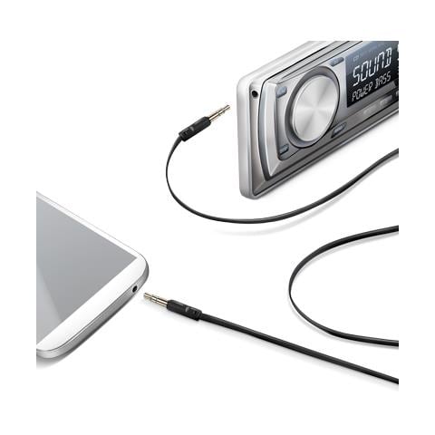 Audio Cable Jack 3.5mm Black - Foto 1