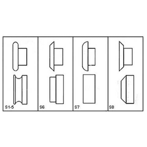 Bordatrice Manuale SBM 140-12 Lunghezza Rullo 140 Mm - Foto 2