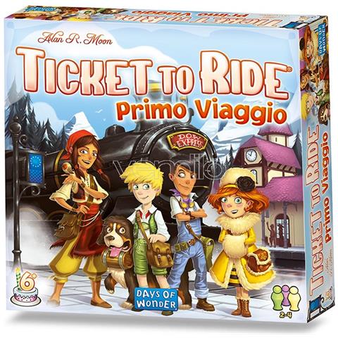 Gioco da Tavolo Ticket to Ride Primo Viaggio - Foto 1