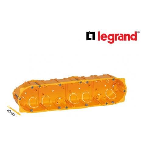 Cassaforma Batibox Muro A Secco Profondità 40mm 4 Posizioni Legrand - Foto 2