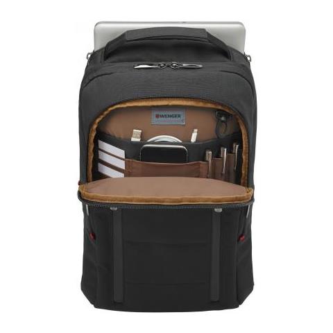 City Traveler Carry-On Notebook Rucksack 16 schwarz - Foto 3