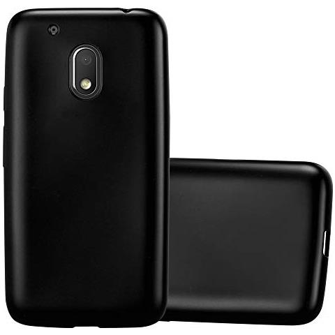 Custodia Compatibile Con Motorola Moto G4 Play In Nero Metallico - Coperchio Protettivo In Silicone Tpu Flessibile - Foto 1