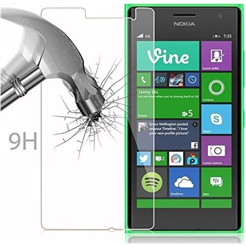 Pellicola Di Armatura Compatibile Con Nokia Lumia 730 In Elevata Trasparenza - Vetro Temperato (tempered) Di Protezione Del Display In Durezza 9h Con 3d Touch - Foto 2