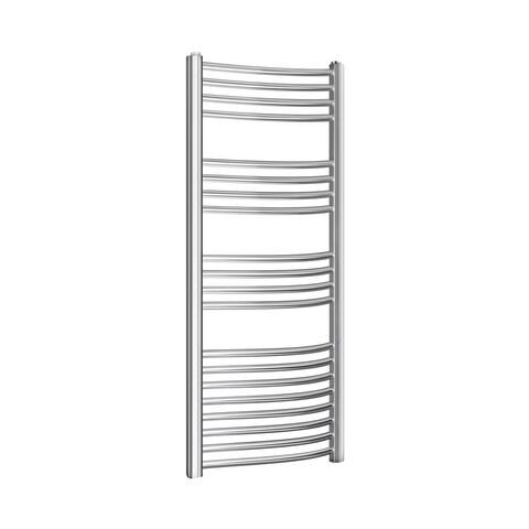Scaldasalviette Radiatore Termoarredo 180x55 Cm (int.50) Cromato Da Bagno A Tubi Tondi Curvo Trento - Foto 2