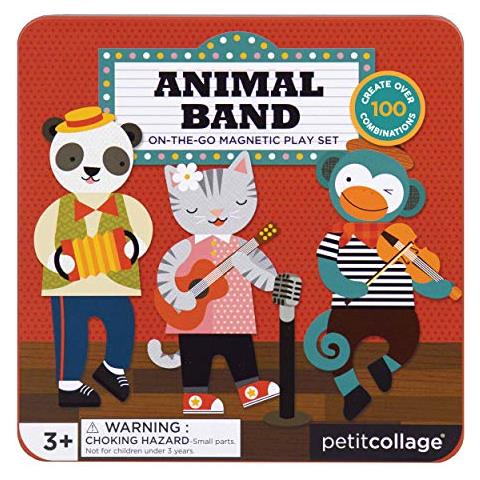 Petit Collage 54377 Magnet Gioco Animal Band On The Go - Foto 2