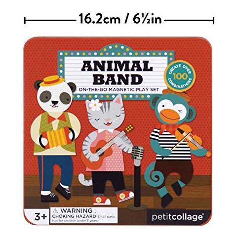 Petit Collage 54377 Magnet Gioco Animal Band On The Go - Foto 5