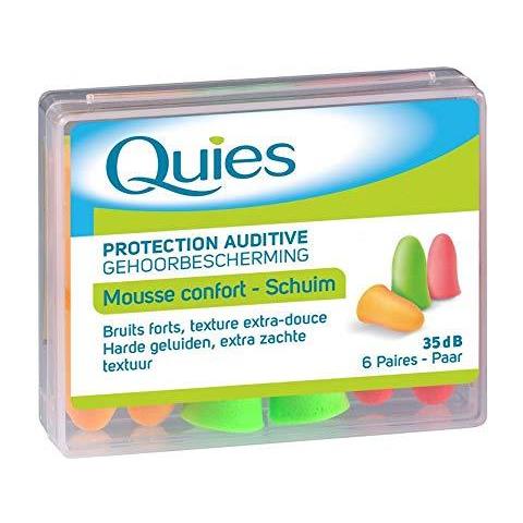 Ear Quies Gomma Piuma Molle Protezione Spine 35db - Confezione Da 6 Paia - Foto 1