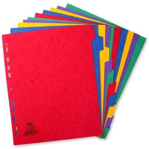 File Divisori A4 10 Part Extra Ampio Assortiti 1 Imposta - Foto 2