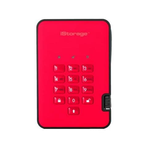 diskAshur 2 512GB Rosso - Foto 1