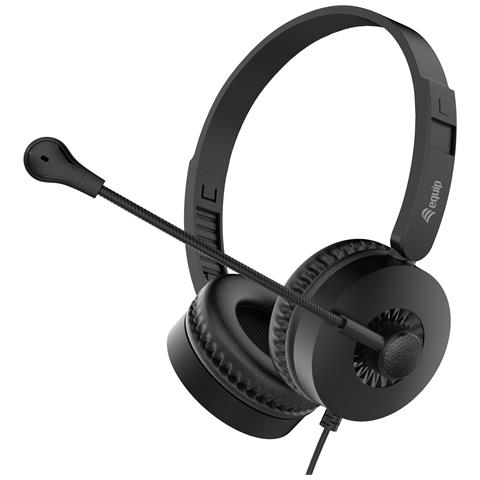 245301 cuffia e auricolare Cablato A Padiglione Musica e Chiamate Nero - Foto 6