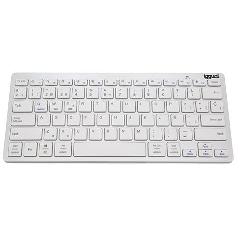 Tastiera Wireless 60594554 (Layout Spagnolo) Colore Argento - Foto 1