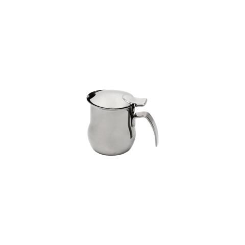 Lattiera In Acciaio Inox Con Coperchio Da 15 Cl Argento - Foto 3