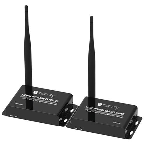IDATA HDMI-WL55 moltiplicatore AV Trasmettitore e ricevitore AV Nero - Foto 1