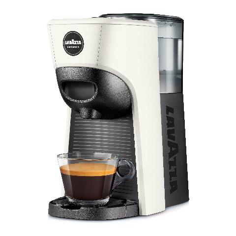 Macchina da Caffè Espresso Automatica /Manuale A Modo Mio LM 840 Tiny Eco Serbatoio 0.6 Lt. Potenza 1450 Watt Colore Nero /Bianco - Foto 2