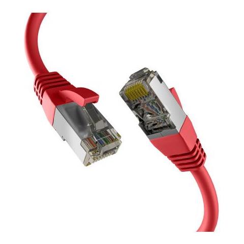 M-cab Ec020200294 Cavo Di Rete Rosso 5 M Cat8.1 S /ftp (s-stp) - Foto 1