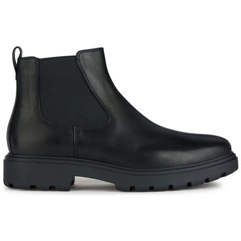 Spherica U36fra Stivaletti Beatles Pelle Nero Uomo Nero 44 - Foto 1