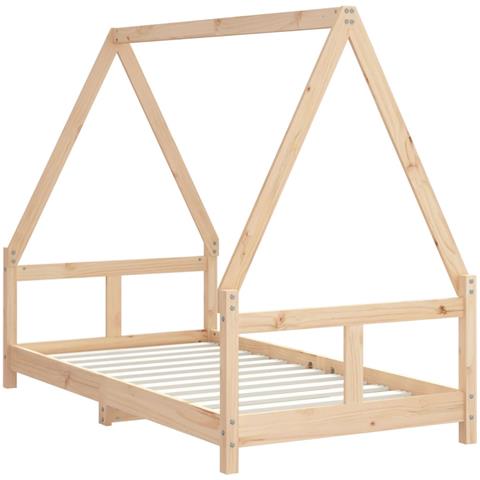 Giroletto per Bambini 80x160 cm in Legno Massello di Pino - Foto 3