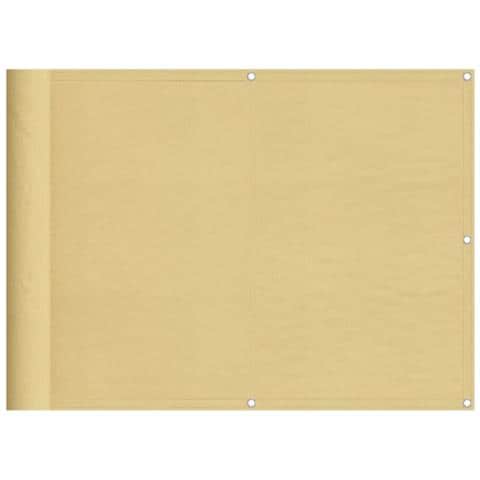 Paravento Da Balcone Sabbia 75x300 Cm 100% Poliestere Oxford - Foto 2