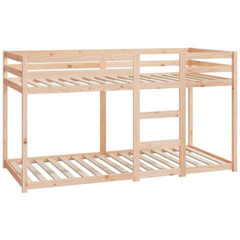 Letto a Castello senza Materasso 90x200cm Massello Pino - Foto 1