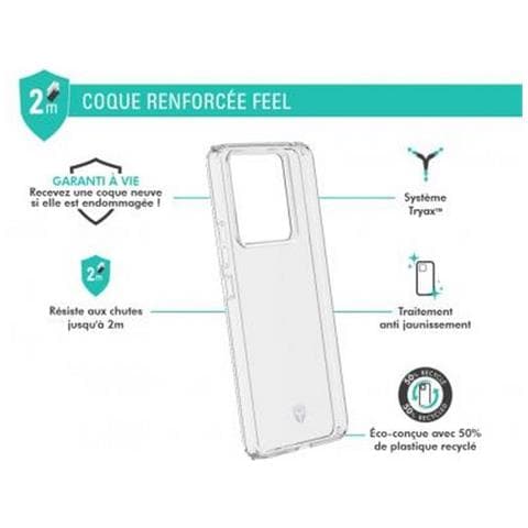 Cover Per Xiaomi Redmi Note 13 Pro Rinforzata Feel Sistema Tryax 3d, Trasparente - Foto 2