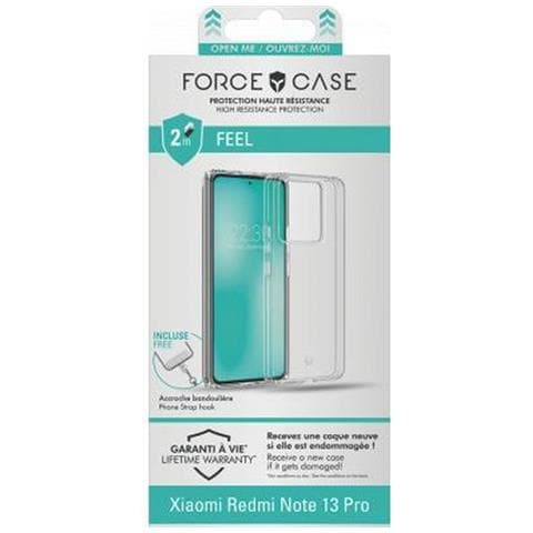 Cover Per Xiaomi Redmi Note 13 Pro Rinforzata Feel Sistema Tryax 3d, Trasparente - Foto 4