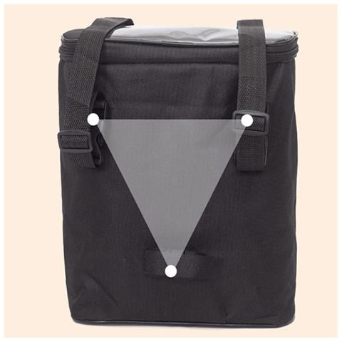 Borsa Per Manubrio Per Bici Elettrica Borsa Portaoggetti In Tessuto Oxford Impermeabile - Foto 4