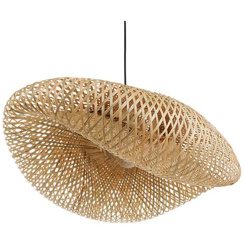 Lampadario Balha Legno Di Bambù Naturale - Foto 2