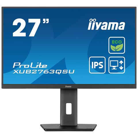 ProLite XUB2763QSU-B1 Monitor PC 68,6 cm (27") 2560 x 1440 Pixel Full HD LED Nero - Foto 1