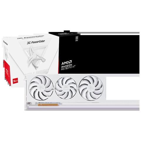 Hellhound Spectral White Radeon RX 9070 XT 16GB GDDR6 HDMI / 3*DisplayPort PCi Ex 5.0 16x - Foto 7