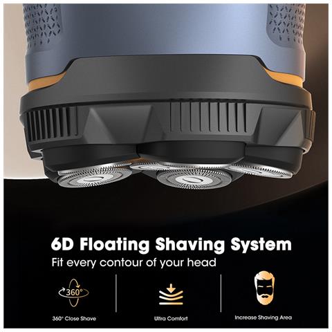 Rasoio Rotativo 372 Elettrolitico Blue - Foto 2