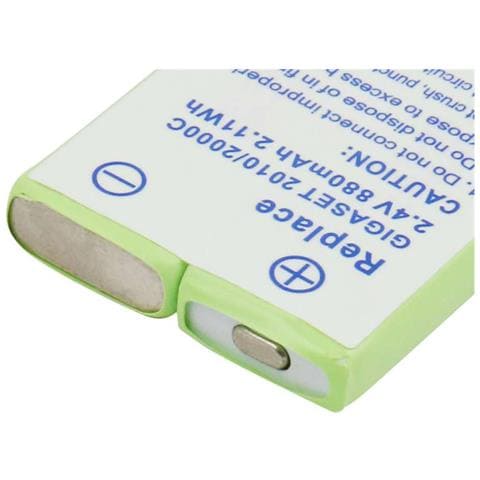 Batteria Telefono 2,4v 880mah Compatibile Siemens Gigaset 2000c Pocket - Foto 2