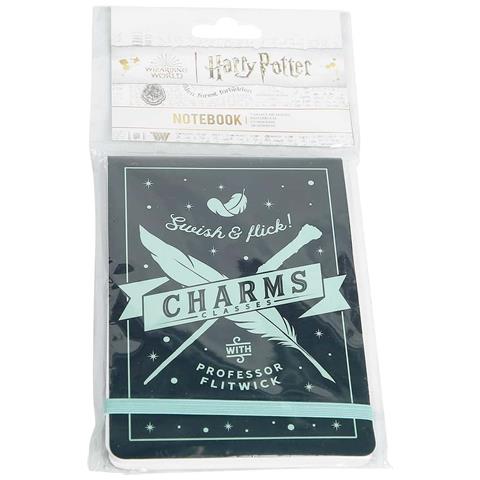 Taccuino Da Tasca Charms Classi 13.5x9.5cm Con Elastico Di Chiusura, Nero - Foto 4