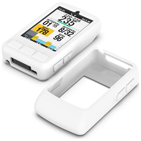 Custodia Protettiva In Silicone Compatibile Con Wahoo Elemnt Bolt V3 E Bolt3 White - Foto 6