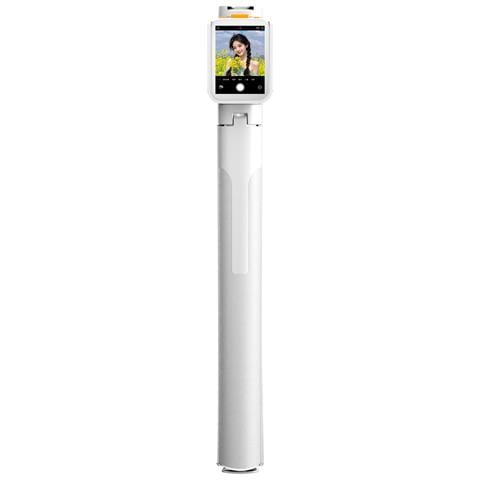 Asta Per Selfie Con Schermo Di Condivisione Wireless E Telecomando Bluetooth, Compatibile Con Huawei, Samsung, Apple, Garmin White - Foto 1