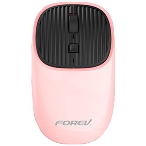 Mouse Wireless Ergonomico Silenzioso Ricaricabile - 2.4g, Dpi Regolabile, Compatibile Con Pc Pink - Foto 1