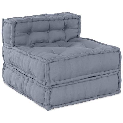 Cuscino Grigio 70 x 70 x 54 cm Poliestere - Foto 1