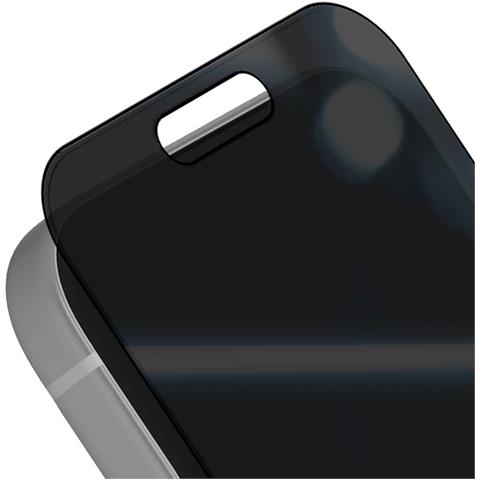 Vetro Temperato Per Iphone 17 Pro Privacy Ultra Wide Fit Con Easyaligner Antishock, Nero Transparente - Foto 5