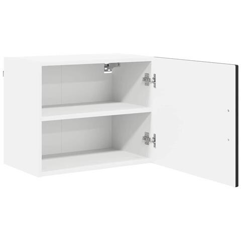 Pensile cucina 2 pcs Nero 50 x 31 x 40 cm Legno multistrato - Foto 1